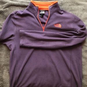North Face Quarter Zip Fleece